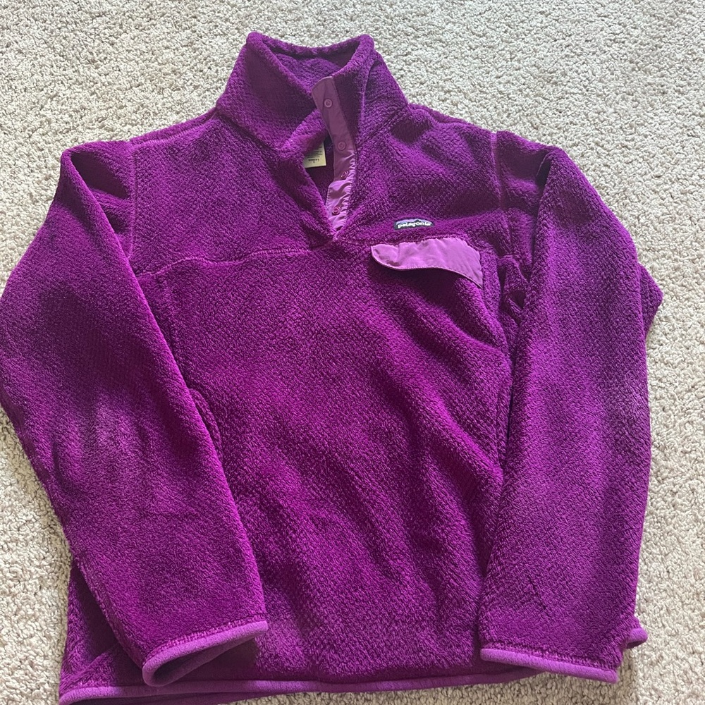 Patagonia Women's Purple Fleece Jacket